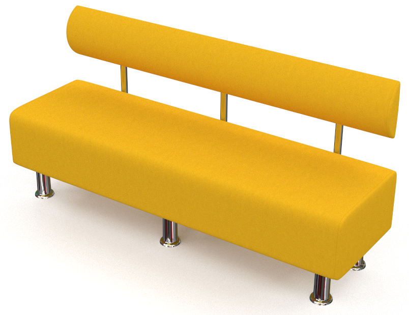 Диван офісний MINIMALIST Relax SL 2240 Жовтий